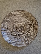 Talerz z kolekcji "The Mill" Alfred Meakin Staffordshire England 1982