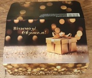 Pocztówka świąteczna mały format Język ukraiński Zaporoże Ukraina