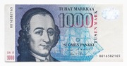 Banknot 1000 marek - Finlandia 1986