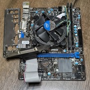 Płyta Msi H61M-P31 + Procesor + Ram + Zasilacz