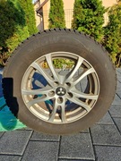 Opony zimowe na felgach aluminiowych Mitsubishi