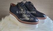 Nowe skórzane buty & Other Stories rozmiar 39