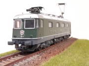 Lokomotywa elektrowóz Re 6/6 koleje szwajcarskie SBB skala H0 Analog DC 12V