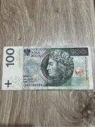 100 zł seria AA 2012 