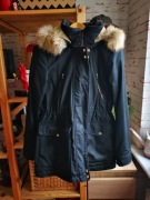 Kurtka Zara parka roz S