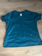 Zestaw medyczny Uniformix bluzka + spodnie jogger turkus