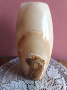 Wazonik z kamienia naturalnego - onyks marmurowy