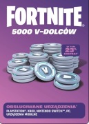 Fortnite 5000 V-dolców V-dolce