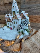 Rękodzieło , Handmade - domki , Miasteczko zimowe ver2