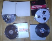 Taśmy szpulowe magnetofonowe fi 15 cm. Różne. Nowe.