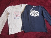 IN EXTENSO bluzki bawełniane,10lat. roz.131-143 cm