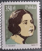 Polska 3108 Ada Sari (1882-1968) Sławni polscy śpiewacy 1990