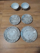 Podwójne trio do kawy PRL