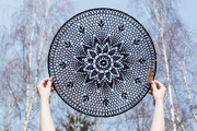 Mandala/ rozeta na szydełku