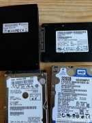 Dyski do laptopów 1TB 500gb i inne 15 szt ssd, m2 pcie 14 szt hdd 3,5 cala