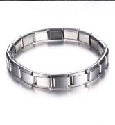 Bransoletka modułowa italian charm bracelet 17cm doczepiane elementy