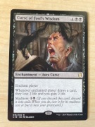Curse of fool’s wisdom karta mtg