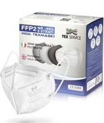 Maseczki FFP2 50szt. Pakowane pojedynczo 5 warstw