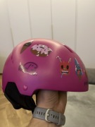 Kask dziecięcy Wed’ze H100 Jr różowy 53–56 cm Decathlon