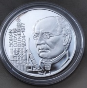 Finlandia 20 ECU 1995 r J. L. Runeberg srebro 925