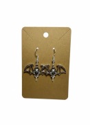 Mroczne Kolczyki Nietoperze – Styl Gotycki / Alternatywny