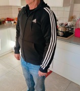 Rozpinana bluza męska z kapturem  adidas 