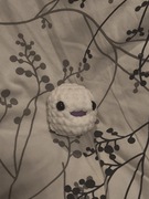 gniotek na szydełku pluszak maskotka amigurumi rękodzieło  