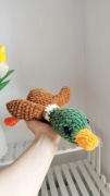 Kaczorek na szydełku handmade