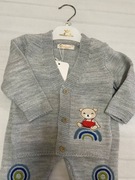 Prześliczny dwuczęściowy kombinezon dla niemowlaka 9-12 mies