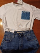 T-shirt damski  biały 