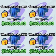 Case Paradise / Roblox / Titan holo Katowice 2014 