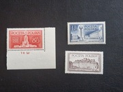 686 - 688 MG ** Budowle Warszawy 1953r. 