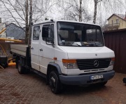 Mercedes-Benz Vario 614 D Doka Mercedes Vario 614D z Doka, hak, 7 osobowy