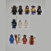 LEGO Ninjago minifigurki custom różne sezony (podmienione części)