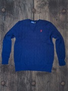 Sweter Ralph Lauren granatowy - M - Nowy z metką