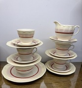 filizanki 4 szt ART DECO regency england britisch ANCHOR