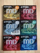 Mini Disc TDK Color 80 min Nowe MD