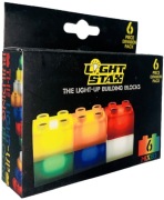 Light Stax świecące klocki 6szt 