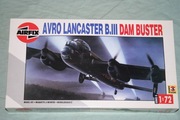 Avro Lancaster B.III Special Dam Busters bomba skacząca, Airfix 08004,1:72
