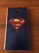 etui guma Superman do telefonu Sony Xperia M2