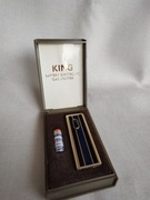 Zapalniczka  kinng Electronic cały komplet w pudełku z roku 80-tego. PRL. 