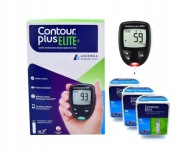 Glukometr Contour Plus Elite  NAJNOWSZA WERSJA + 150 pasków Gratis