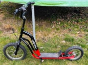 Hulajnoga duże koła pompowane