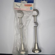 Wspornik rury karnisza Gardina 16 25 mm srebrny 
