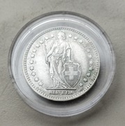 Szwajcaria 1 Frank 1957 r srebro 