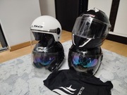 Kaski motocyklowe (S,M,L,L)