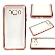 Etui BUMPER GLOSSY TPU na telefon Samsung Galaxy J7 J710 2016 złote
