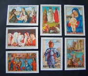 Malarstwo, Mongolia Mi. 722 - 8**.