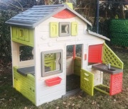 Domek ogrodowy dla dzieci SMOBY Neo Friends z kuchnią i stolikiem