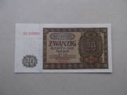 Niemcy NRD 20 marek 1948 ser.AG  st.1